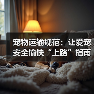 宠物运输规范：让爱宠安全愉快“上路”指南（图4）