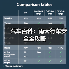 汽车百科：雨天行车安全全攻略（图4）