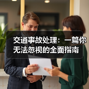 交通事故处理：一篇你无法忽视的全面指南（图2）