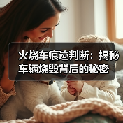 火烧车痕迹判断：揭秘车辆烧毁背后的秘密（图1）