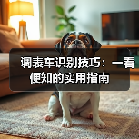 调表车识别技巧:一看便知的实用指南(图3) 调表车识别技巧:一看便知的实用指南(图3)