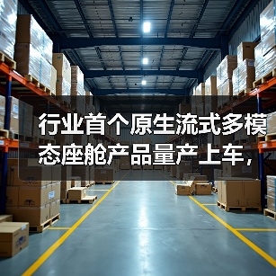 商汤绝影原生流式多模态座舱量产，智能汽车