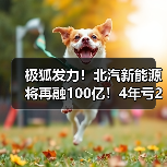 极狐发力！北汽新能源将再融100亿！4年亏270亿（图2）