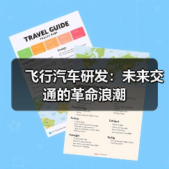 飞行汽车研发：未来交通的革命浪潮（图1）