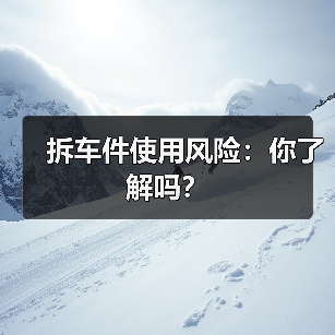 拆车件使用风险:你了解吗?(图4) 拆车件使用风险:你了解吗?(图4)