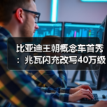 比亚迪王朝概念车首秀:兆瓦闪充改写40万级市场规则(图2) 比亚迪王朝概念车首秀:兆瓦闪充改写40万级市场规则(图2)