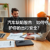 汽车缺陷报告：如何守护你的出行安全？（图1）