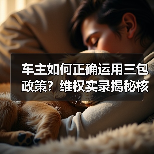 车主如何正确运用三包政策？维权实录揭秘核心技巧（图1）