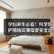 孕妇乘车必看！科学防护措施保障母婴安全出行（图4）
