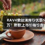 RAV4荣放清库存优惠5万！新款上市价格惊喜（图2）