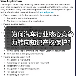 为何汽车行业核心竞争力转向知识产权保护?(图1) 为何汽车行业核心竞争力转向知识产权保护?(图1)