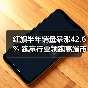 红旗半年销量暴涨42.6% 跑赢行业领跑高端市场（图2）