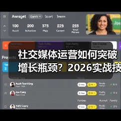 社交媒体运营如何突破增长瓶颈?2026实战技巧全解析(图3) 社交媒体运营如何突破增长瓶颈?2026实战技巧全解析(图3)