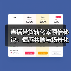 直播带货转化率翻倍秘诀：情感共鸣与场景化内容怎么用？（图3）