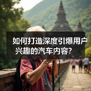 如何打造深度引爆用户兴趣的汽车内容?(图1) 如何打造深度引爆用户兴趣的汽车内容?(图1)