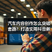 汽车内容创作怎么突破套路?打造实用科普新方法(图4) 汽车内容创作怎么突破套路?打造实用科普新方法(图4)