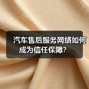 汽车售后服务网络如何成为信任保障？（图2）