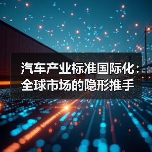 汽车产业标准国际化：全球市场的隐形推手（图3）