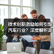 技术创新激励如何引爆汽车行业？深度解析源动力（图2）