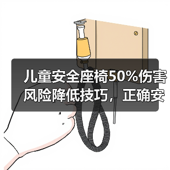 儿童安全座椅50%伤害风险降低技巧，正确安装与挑选指南（图2）