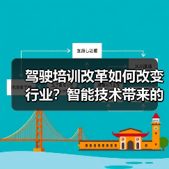 驾驶培训改革如何改变行业？智能技术带来的新机遇与挑战（图2）