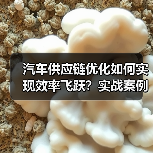 汽车供应链优化如何实现效率飞跃？实战案例揭秘（图1）