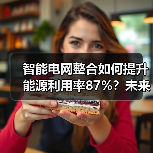 智能电网整合如何提升能源利用率87%？未