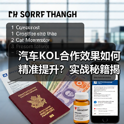 汽车KOL合作效果如何精准提升?实战秘籍揭秘(图4) 汽车KOL合作效果如何精准提升?实战秘籍揭秘(图4)