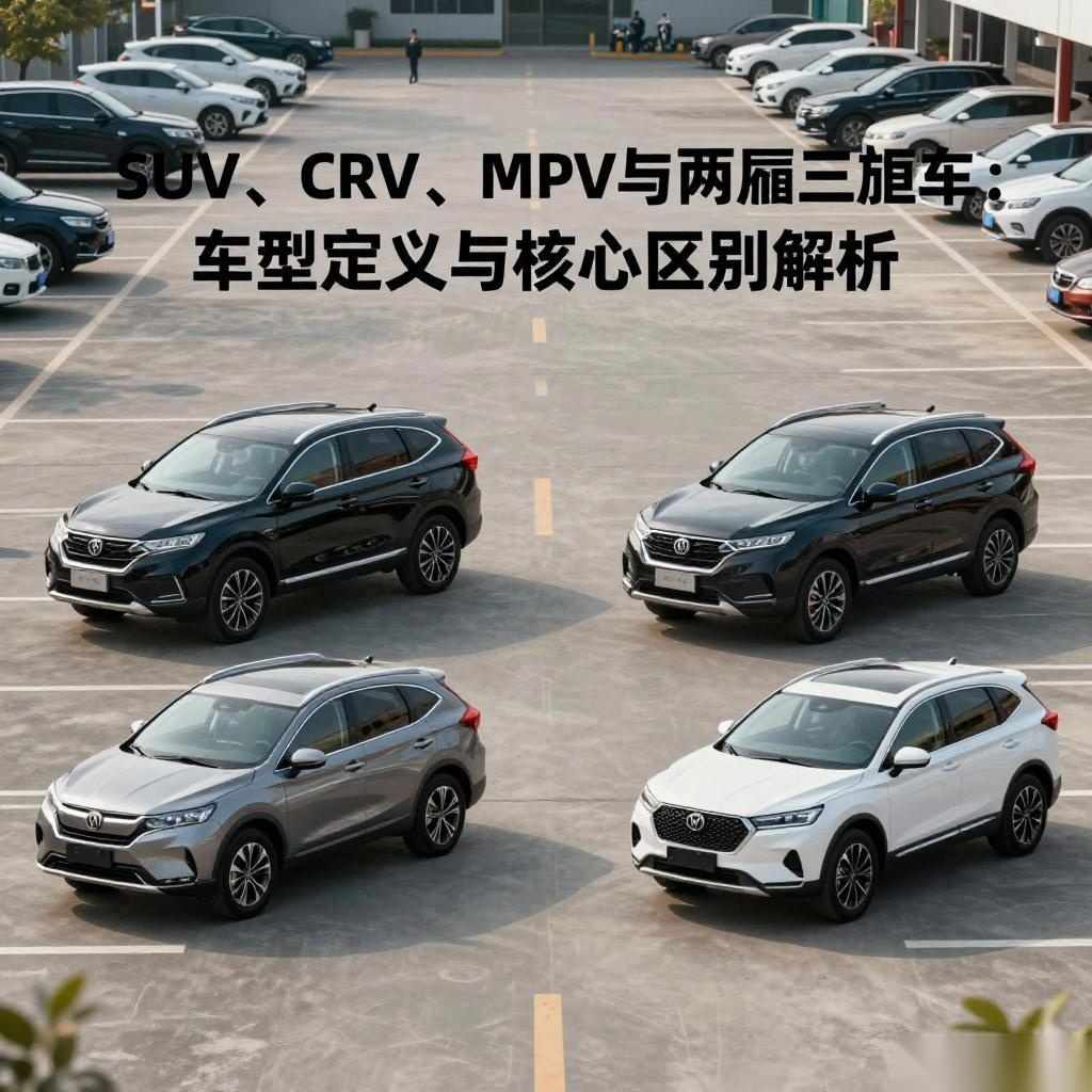 SUV、CRV、MPV与两厢三厢车:车型定义与核心区别解析 SUV、CRV、MPV与两厢三厢车:车型定义与核心区别解析