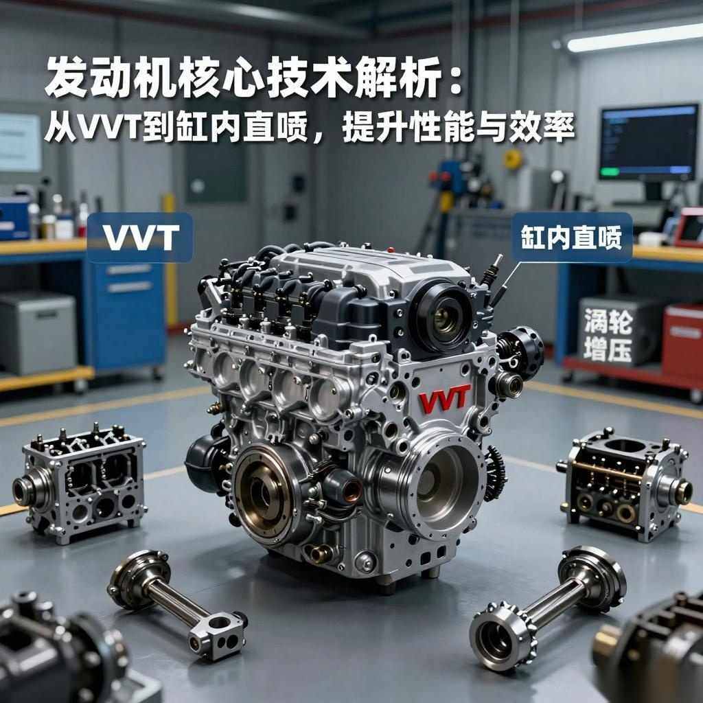 发动机核心技术解析:从VVT到缸内直喷,提升性能与效率 发动机核心技术解析:从VVT到缸内直喷,提升性能与效率