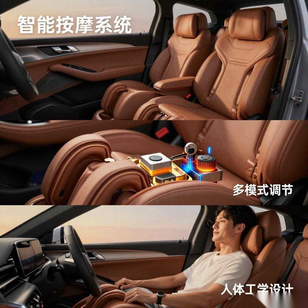 智能多点按摩系统如何重塑健康驾乘体验
